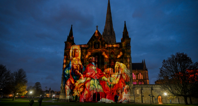 Salisbury Cathedral Sarum Lights